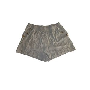 Bloomchic‎ Olive Green Button Detail Shorts